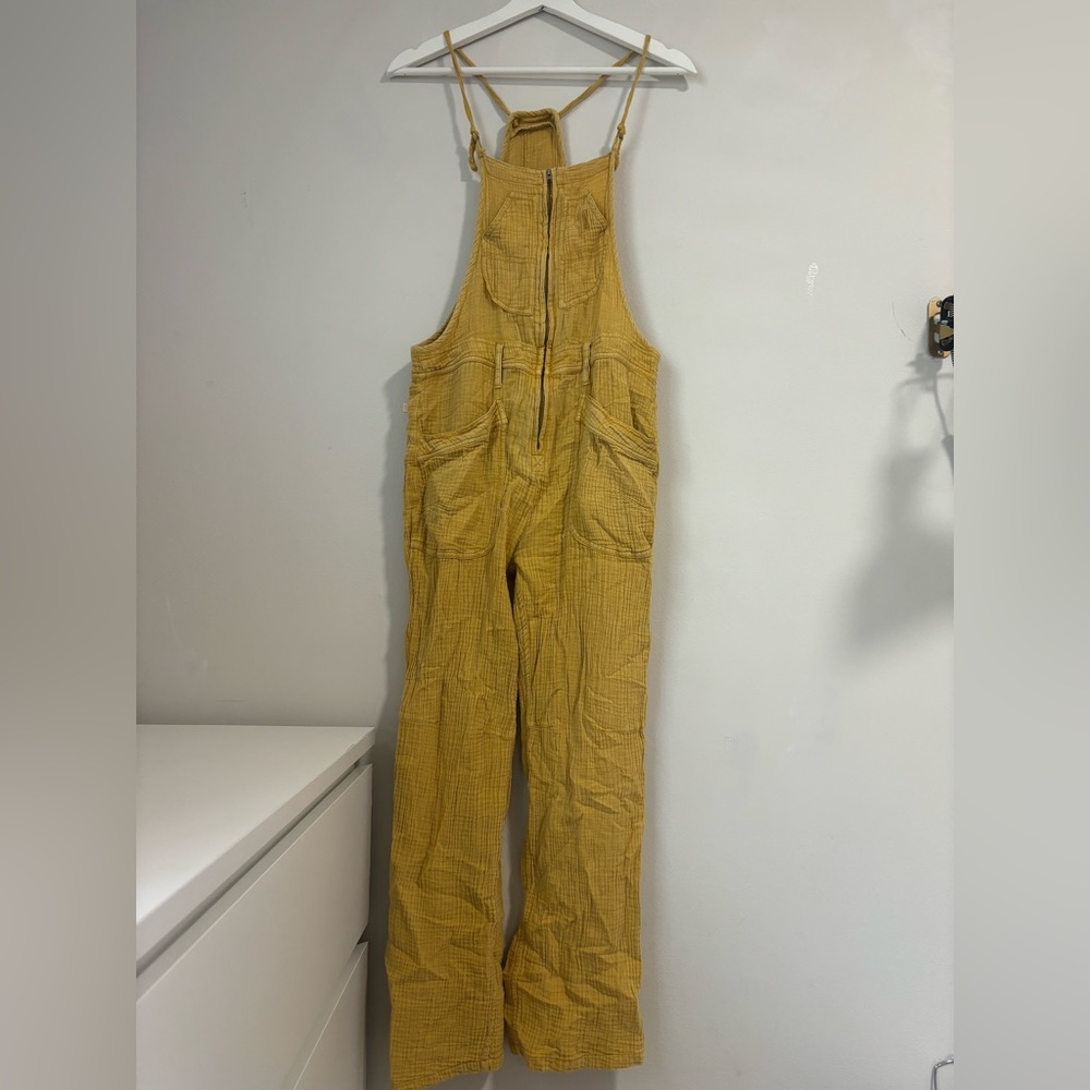 Anthropologie Pilcro gauze jumpsuit